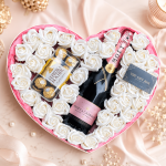 Luxury Rose Moet Box