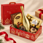 Gold Christmas Box