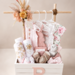 Подарък за погача - Baby Shower Basket
