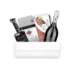 Коледна кутия с просеко