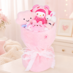 Букет с плюшени играчки