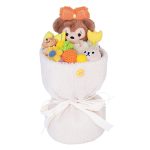 Букет с играчки в бежево