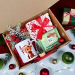 Коледен подаръчен комплект с чорапи