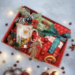 Коледен подаръчен комплект с чорапки