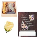 Подаръчен комплект с лампа с поздрав - Image 2