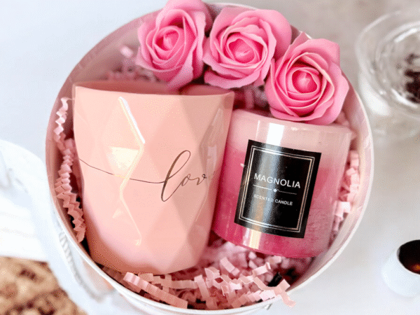 Подарък за приятелка в розово