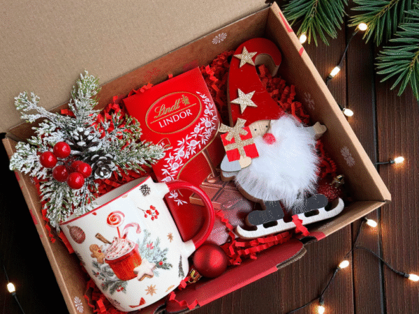 Коледен подаръчен комплект "Топлина"